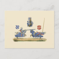 Jousting Knights - Mittelalterliches Thema