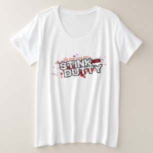 Jouvert Karneval Stink und Dutty Mas Große Größe T-Shirt