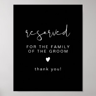 JOVI Black Edgy Reserviert für die Familie des Brä Poster