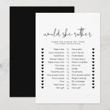 JOVI Black Modern würde sie eher Bridal Game