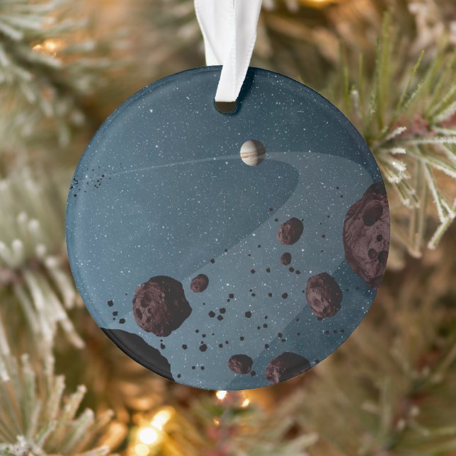 Jovian Trojans Asteroids. Ornament (Baum)