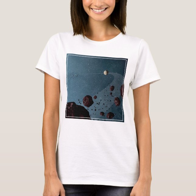 Jovian Trojans Asteroids. T-Shirt (Vorderseite)