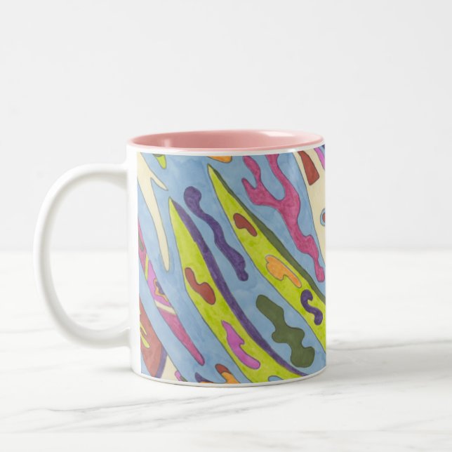Joy, Abstrakt Art Tasse (Links)