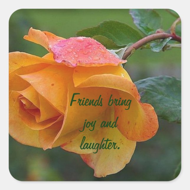 Joy and Laughter Stickers (Vorderseite)