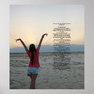 Joy and Sorrow by Kahlil Gibran Poster