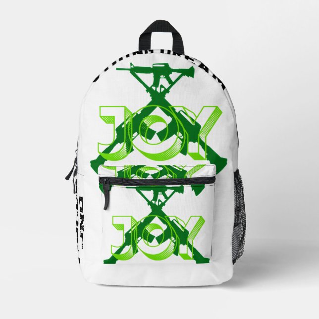 Joy BAG Bedruckter Rucksack (Vorderseite)