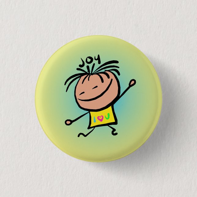Joy Button von Smeopel (Vorderseite)