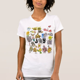 Joy Cartoon T - Shirt