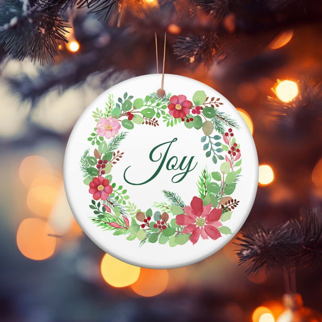 Joy Christmas Advent Ornament (Von Creator hochgeladen)