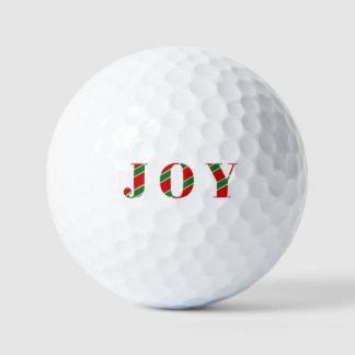 JOY Christmas / Festive Holiday Golf Gift Golfball