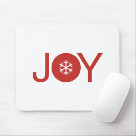 Joy Christmas Mouse Pad Mousepad