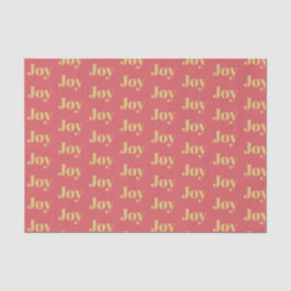 Joy Christmas Tissue Paper Seidenpapier