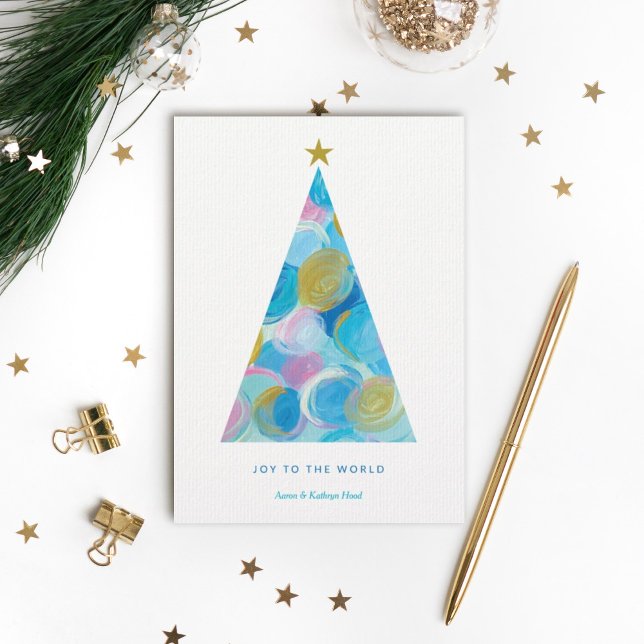 Joy Christmas Tree Card - Bliss Ankündigung (Von Creator hochgeladen)