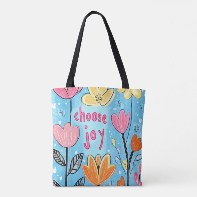 Joy Colorful Blume Art (Rückseite)