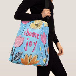 Joy Colorful Blume Art Tragetaschen Mit Langen Trägern