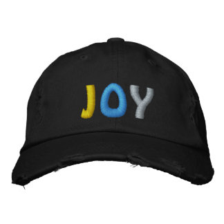 JOY Cool Word Print Bestickte Baseballkappe
