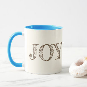 Joy Custom Color Tasse Weihnachtsgeschenk Tasse