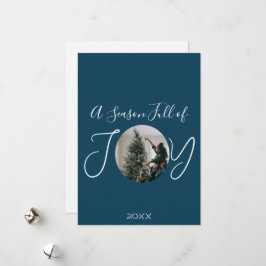 Joy Custom Holiday Weihnachtskarte Feiertagskarte