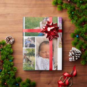 Joy Custom Personalisiert Foto Wrapping Paper Geschenkpapier