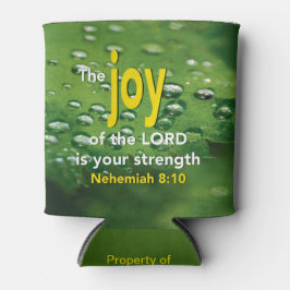 JOY DES HERRN Nehemiah 8:10 Schrift Dosenkühler