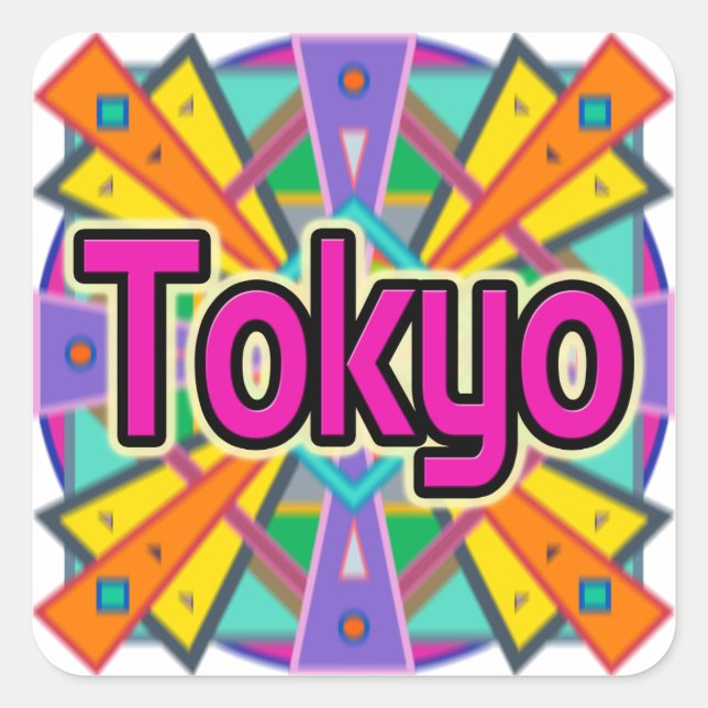 Joy Design "Tokyo" Sticker (Vorderseite)