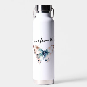 Joy erhebt sich vom Soul Butterfly Trinkflasche