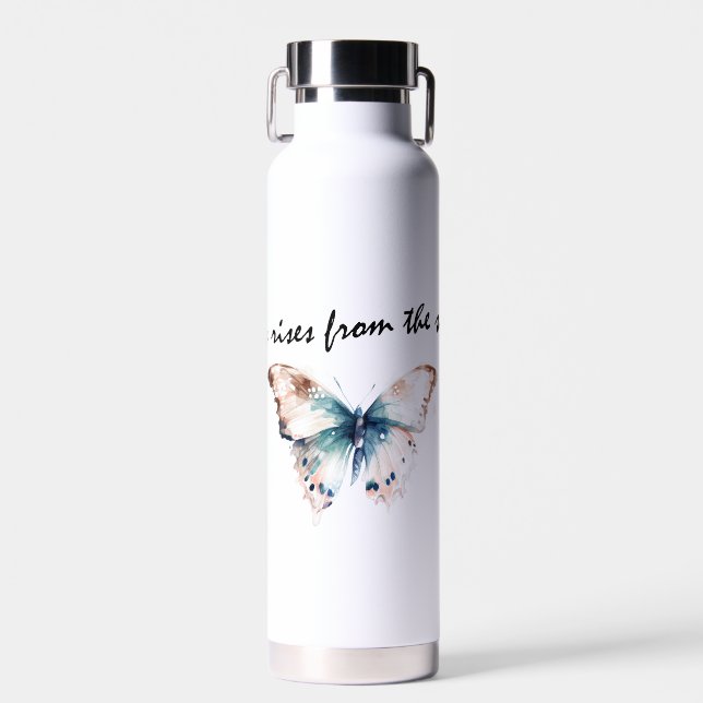 Joy erhebt sich vom Soul Butterfly Trinkflasche (Vorne)