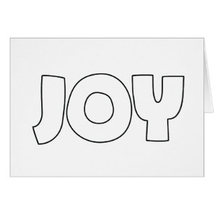 JOY (Erstellen Sie Ihre eigene Grußkarte)