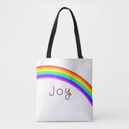 "Joy" Farbenfroher Regenbogen