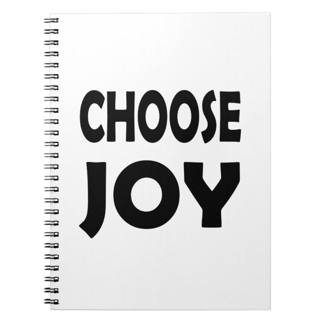 Joy Fill Life | Inspirationsdenken Notizblock (Vorderseite)