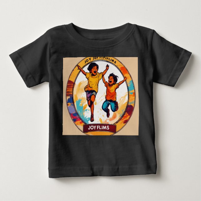"Joy Films" Baby T-shirt (Vorderseite)