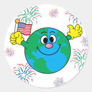 Joy Fireworks Sticker