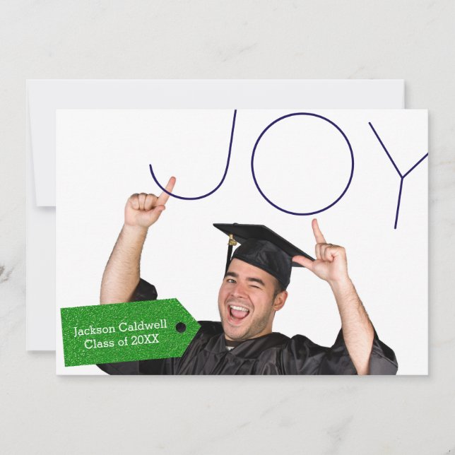 Joy Foto - Ankündigung von Abschlüssen (Vorderseite)