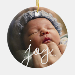 Joy Foto Custom Christmas Ornament