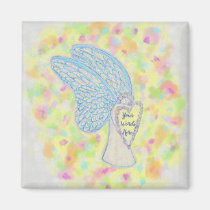 Joy Guardian Angel Art Custom Kühlschrankmagnets Magnet