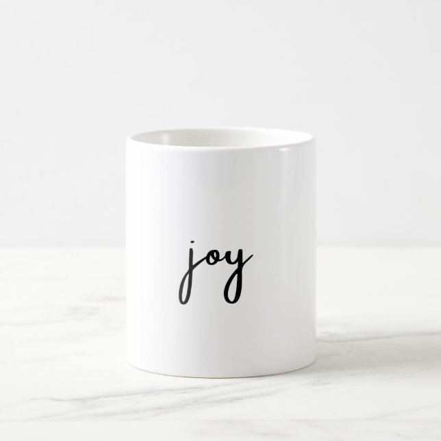 Joy Happy Joyous Hot Coffee Tasse (Mittel)