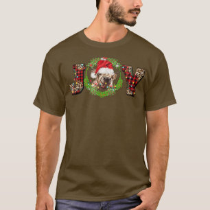 JOY Highland Cow Weihnachtskühe Western Weihnachts T-Shirt