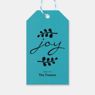 Joy - Holiday Gift Tags Geschenkanhänger
