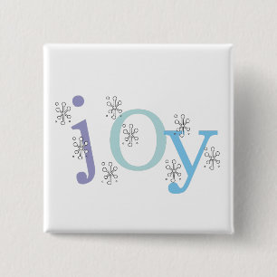 JOY Holiday Tshirts und Geschenke Button