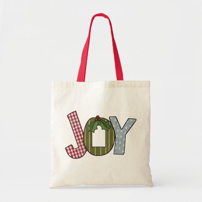 JOY Holiday Tshirts und Geschenke Tragetasche (Vorne)