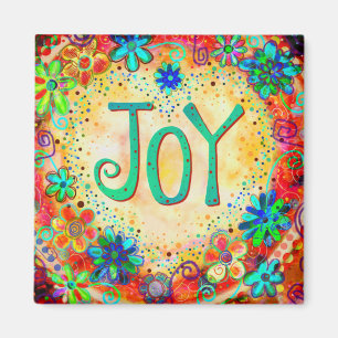 "Joy" Inspirivity ONE WORD Magnet