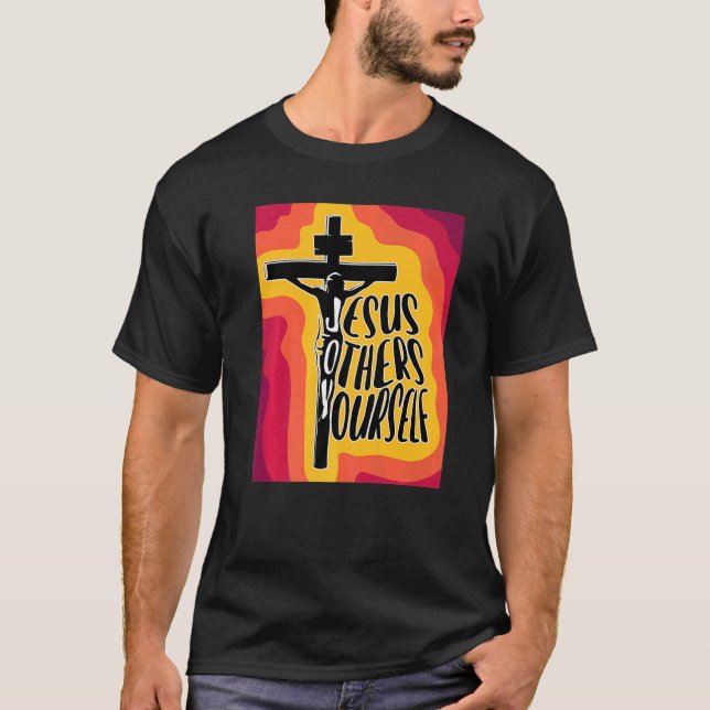 JOY Jesus Andere Sie selbst Niedlich Christlich T-Shirt (Vorderseite)