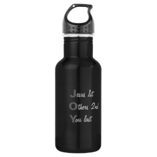 JOY Jesus anderen Sie! Edelstahlflasche