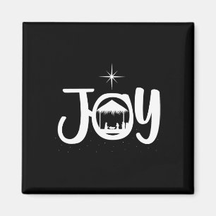 Joy Jesus Nativity Szene Cool Weihnachtskleid Magnet