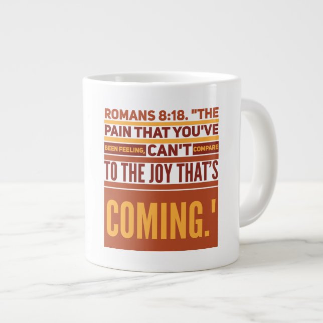 Joy Jumbo Tasse (Vorderseite Rechts)