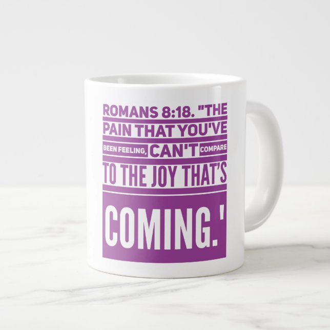 Joy Jumbo Tasse (Vorderseite Rechts)