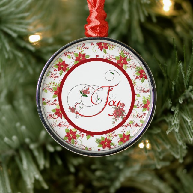 Joy Keramik Ornament Aus Metall (Baum)