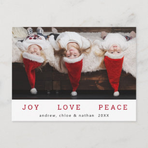JOY LIEBE PEACE Weihnachten Funny Foto