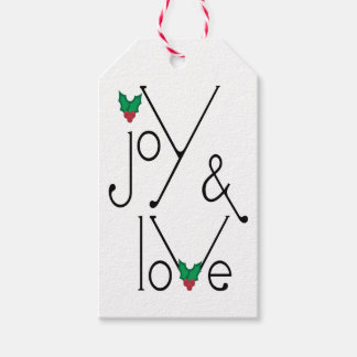 Joy & Love Gift Tag Geschenkanhänger