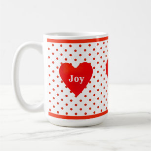 Joy Love Yoga Herz Kaffeetasse